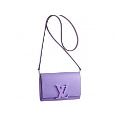Skórzana torebka Louis Vuitton Epi Louise Pm Lilas