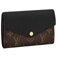 Louis Vuitton Monogram Pallas Compact Wallet Noir