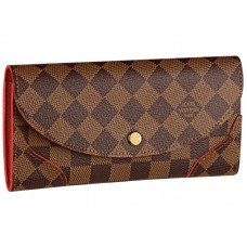 Portfel płócienny Louis Vuitton Damier Ebene Caissa