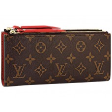 Portfel Louis Vuitton z monogramem Adele Coquelicot