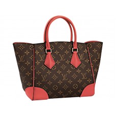 Płótno z monogramem Louis Vuitton Phenix Pm Coquelicot