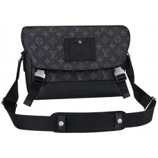 Torba listonoszka Louis Vuitton Monogram Eclipse Canvas Pm Voyager