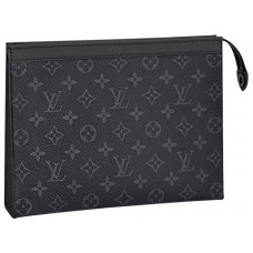 Monogram Louis Vuitton Eclipse Canvas Pochette Voyage Mm