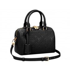 Monogram Louis Vuitton Empreinte Speedy Bandouliere 20 Czarny