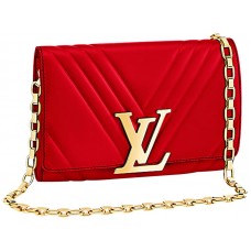 Louis Vuitton Pochette Louise Gm Karminowa czerwień