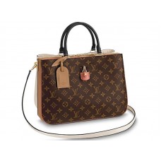 Płótno z monogramem Louis Vuitton Millefeuille Sezamowa brzoskwinia m44255