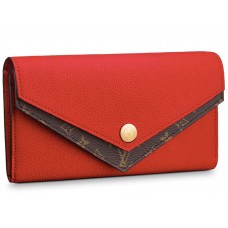 Portfel Louis Vuitton Double V Monogram Taurillon Leather Rubis m64317