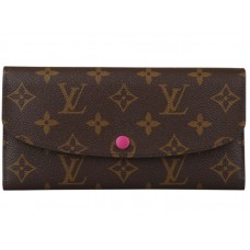 Louis Vuitton Emilie Portfel Monogram Canvas Pink m41943