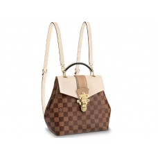 Plecak Louis Vuitton Damier Ebene Clapton w kolorze kremowym n42259