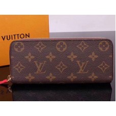 Portfel Louis Vuitton Monogram Canvas Clemence m60748