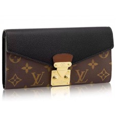 Portfel Louis Vuitton Monogram Canvas Pallas w kolorze czarnym m58415