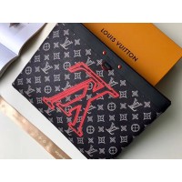 LVuitton Monogram Upside Down Canvas Pochette Apollo 62905