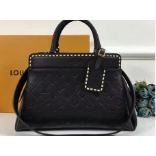 Monogram Louis Vuitton Empreinte Skórzany Vosges Mm Czarny m41491