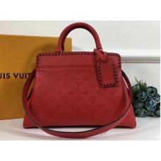 Monogram Louis Vuitton Empreinte Leather Vosges Mm Cherry m41492