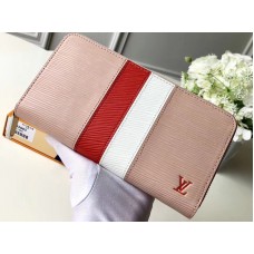 Louis Vuitton Epi Skórzany Portfel Zippy Różowy m62983-1