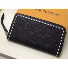 Skórzany portfel zapinany na zamek Louis Vuitton Monogram Empreinte m64805