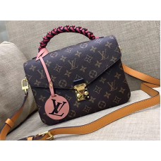 Płótno z monogramem Louis Vuitton i skóra Biface m44386