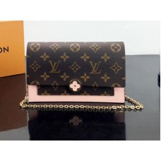 Portfel Louis Vuitton Monogram Canvas Flore Chain Wallet m67405