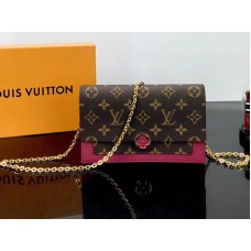 Portfel Louis Vuitton Monogram Canvas Flore Chain Wallet m67404