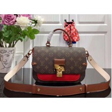 Płótno z monogramem Louis Vuitton Vaugirard Coquelicot Red m44548