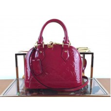 Monogram Louis Vuitton Vernis Alma Bb fioletowy m91607