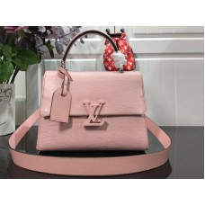 Skórzane baleriny Louis Vuitton Epi Grenelle PM Rose m53694