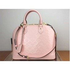 Monogram Louis Vuitton Vernis Alma PM Rose Ballerina m91611