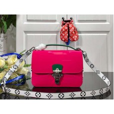 Louis Vuitton Miroir Vernis Skóra Lakierowana Cherrywood Bb Berlingot Różowy m51952