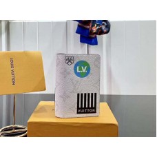 Louis Vuitton Monogram Canvas Pocket Organizer Biały m67817