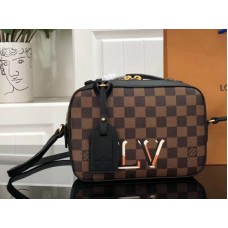 Louis Vuitton Damier Ebene Canvas Saintonge Czarny n40154