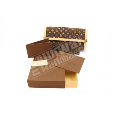 Louis Vuitton Wielokolorowy czarny Porte Tresor International