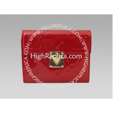 Portfel Louis Vuitton z monogramem Vernis Koala Pomme Damour